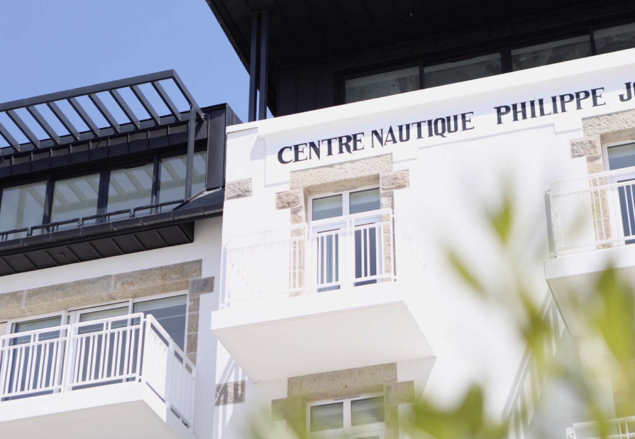 Ferienwohnung in Trébeurden - Bréhat T3, acces plage et vue