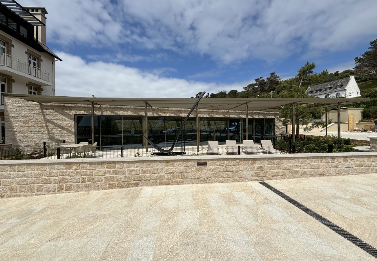 Ferienwohnung in Trébeurden - Bréhat T3, acces plage et vue