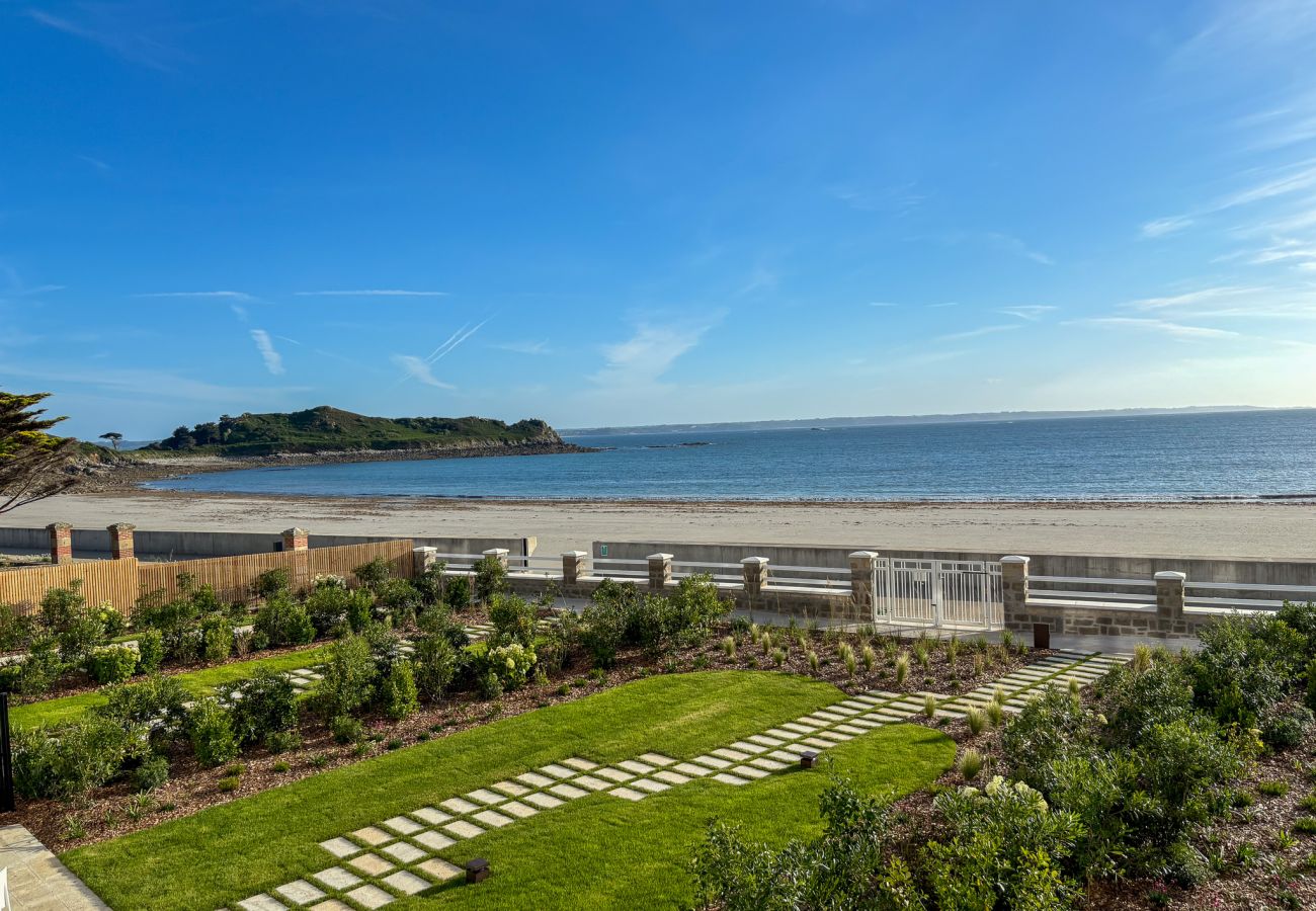 Ferienwohnung in Trébeurden - Bréhat T3, acces plage et vue