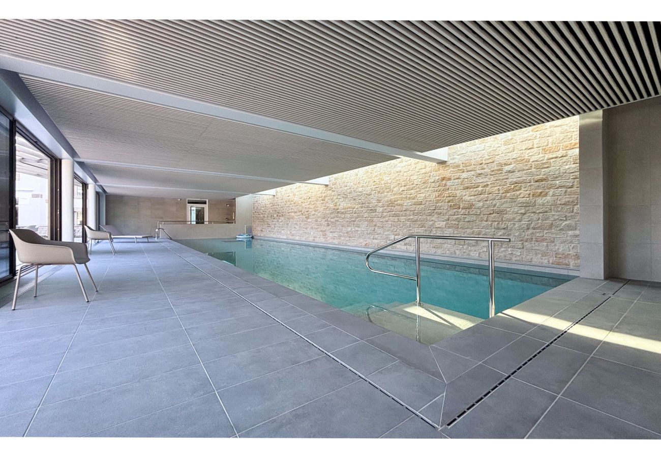 Heated indoor pool