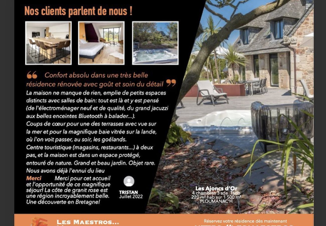 Maison à Perros-Guirec - les ajoncs d´or · Ploumanach Exceptionnelle